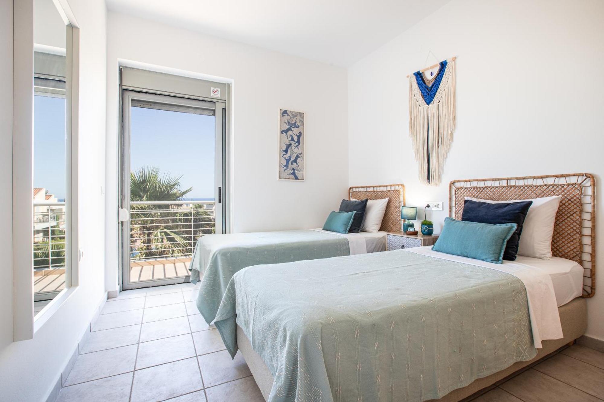 דירות חאניה Maleme Yoga Blue מראה חיצוני תמונה