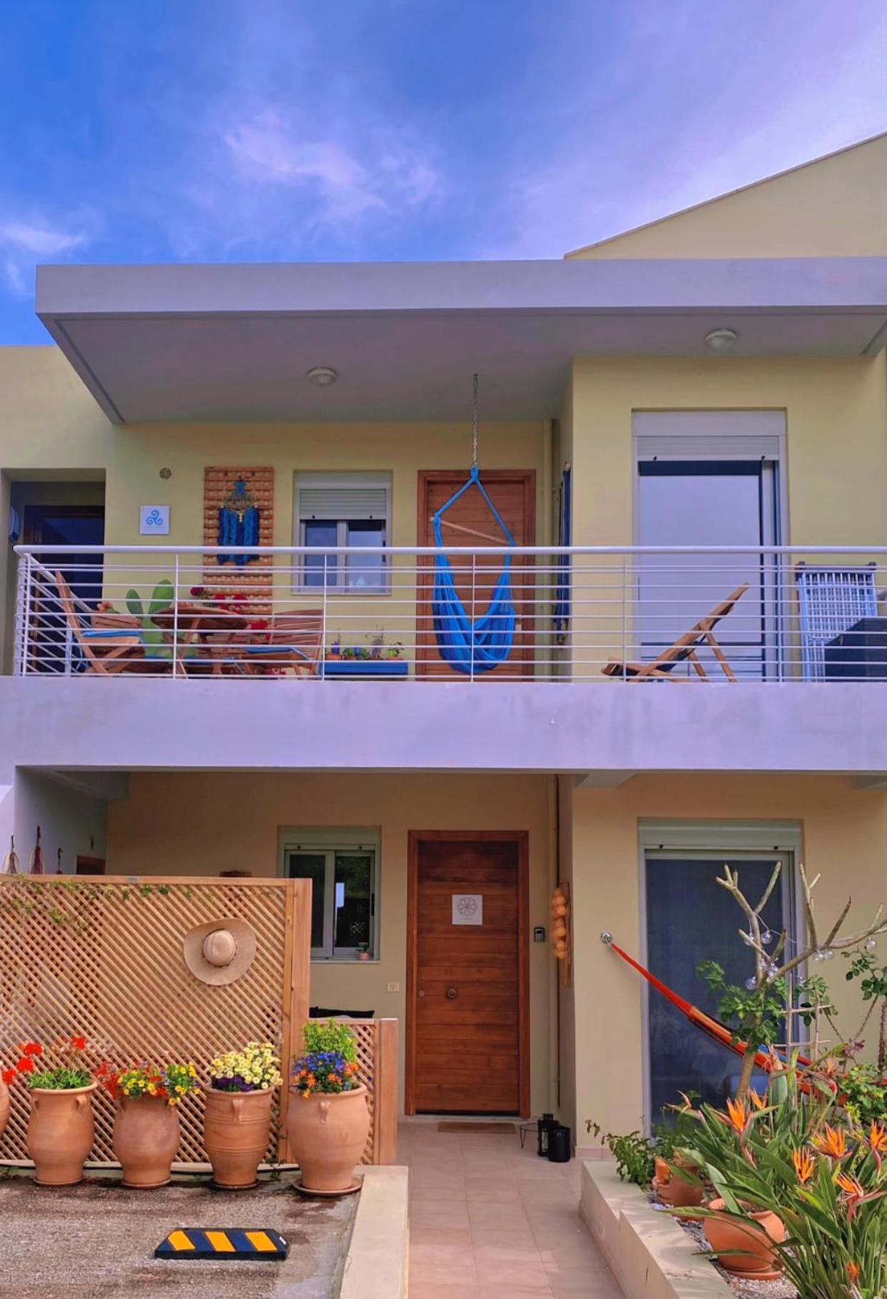 דירות חאניה Maleme Yoga Blue מראה חיצוני תמונה